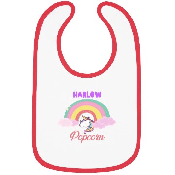 Discover Harlow and Popcorn Merch Popcorn the Pony Bibs
