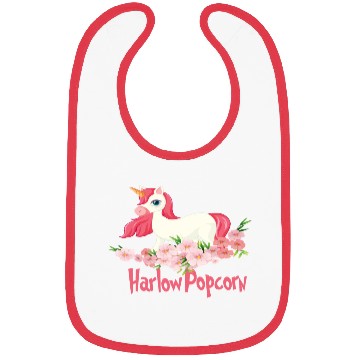 Discover Harlow And Popcorn Merch Popcorn The Pony Bibs
