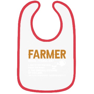 Discover Farming Tractor Farmer Agriculture Appreciation Bibs