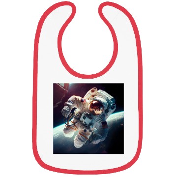 Discover Astronaut Cosmonaut Sci-Fi character Bibs