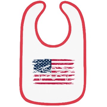 Discover Patriotic Drone Pilot USA Drone Lover Bibs