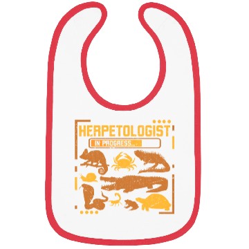 Discover Future Herpetologist Zoology Reptile Lover Bibs