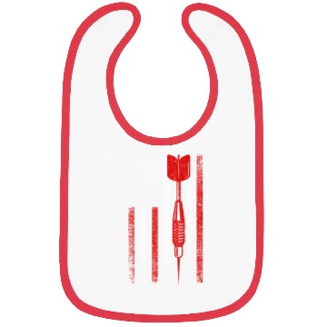 Discover US Flag Darts Patriotic Bibs