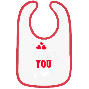 Discover Love You Baby Bibs