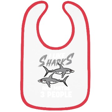 Discover Shark Ocean Predator Sea Creature Bibs