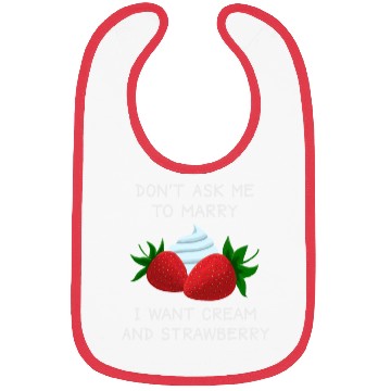 Discover Relationship Status Funny Single Strawberry Lover Bibs