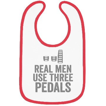 Discover Real Men Use Three Pedals Bibs