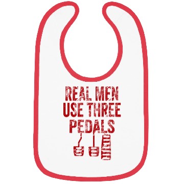 Discover Real Men Use Three Pedals Bibs