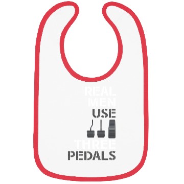 Discover Real Men Use Three Pedals Bibs