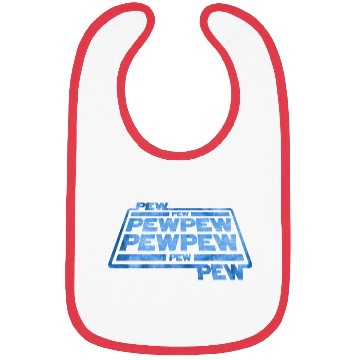 Discover Pew Pew Pew Bibs