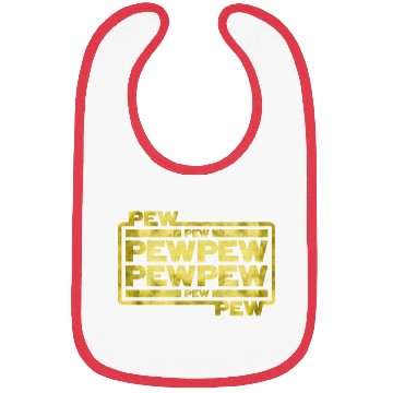 Discover Pew Pew Pew Bibs