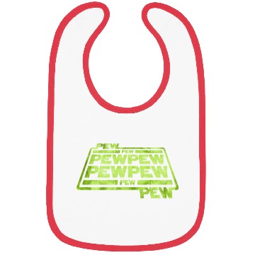 Discover Pew Pew Pew Bibs