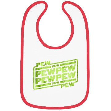 Discover Pew Pew Pew Bibs