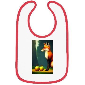 Discover Fox and apples Bibs