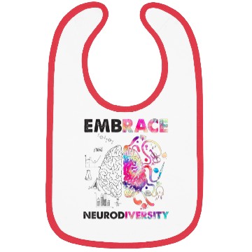 Discover Embrace Neurodiversity Autism Bibs