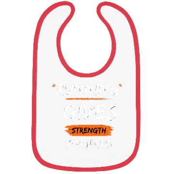Discover Running Gives Strength With My Father Bibs