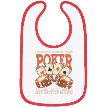 Discover Poker Casino Poker Player Gambling Roulette Bibs