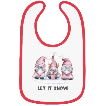 Discover Let It Snow Bibs