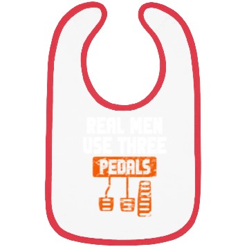 Discover Real Men Use Three Pedals Bibs