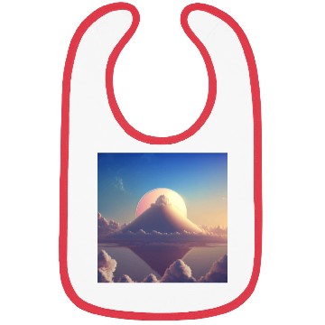 Discover Mashup Cotton Candy Planet & The Lonely Mountain Bibs