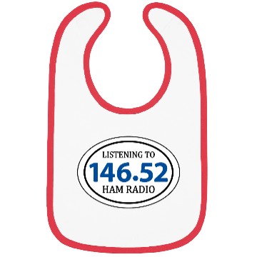 Discover Ham Radio 146.52 Simplex Oval Bibs