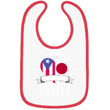 Discover Puerto Rico Flag Japan Mom Mothers Day Women Mama Bibs