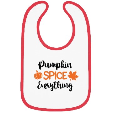 Discover Pumpkin Spice Everything Bibs