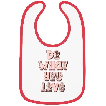 Discover Black Typographic Quote Motivational Bibs