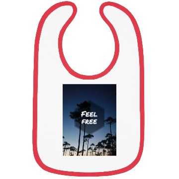 Discover freedom in nature Bibs