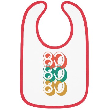 Discover Retro 80s Bibs