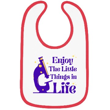 Discover funny microscope, microbiologists biology nerd Bibs