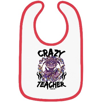 Discover Crazy Teacher Bibs