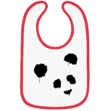 Discover Panda Face Bibs