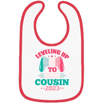 Discover Leveling Up To Big Cousin 2023 Bibs