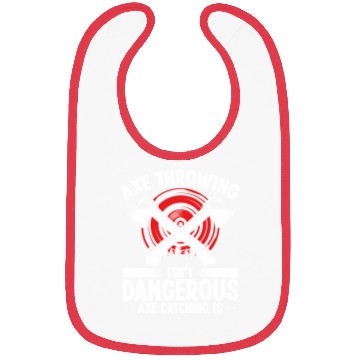 Discover Axe Throwing Axe Catching is dangerous Thrower Bibs