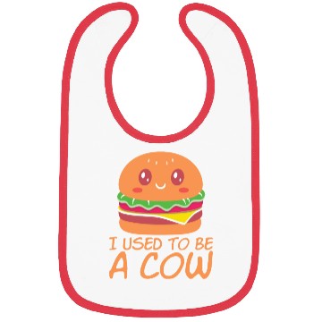 Discover I Used To Be A Cow Bibs