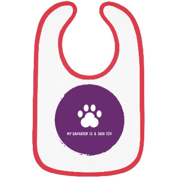 Discover My daughter is a Shih Tzu too! Bibs