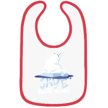 Discover Save The Polar Bears Save Animals Bibs