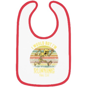 Discover I Would But I'm Running That Day Funny Running Bibs