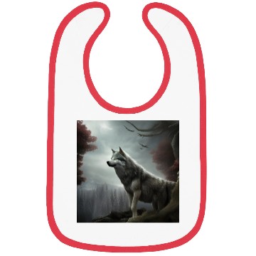 Discover Wolf lovers Bibs