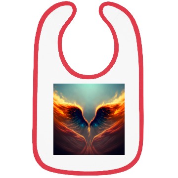 Discover Mashup Epic Wallpaper Flaming Angel Wings Bibs
