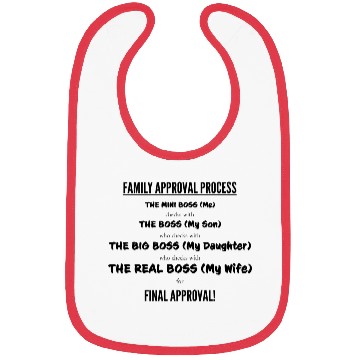 Discover FAMILY APPROVAL PROCESS Bibs