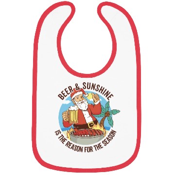 Discover Summer Santa BBQ - Christmas In July Bibs