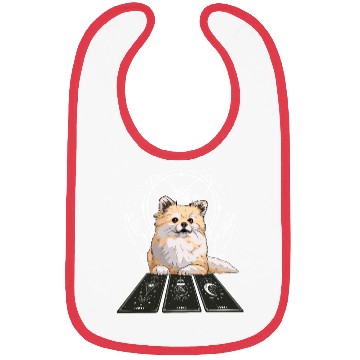 Discover Corgi Tarot Card Reader Cool Tarot Cartomancy Bibs