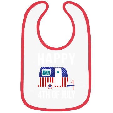 Discover Happy 4th Of July Bibs