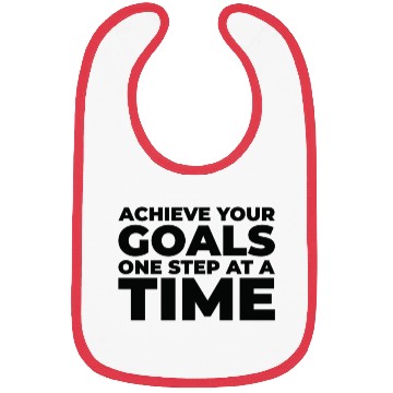 Discover Goal Typography Life Quotes Positive Message Bibs