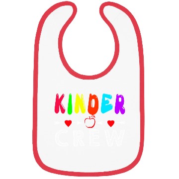 Discover Kinder Crew Kindergarten Teacher Bibs 1st Day