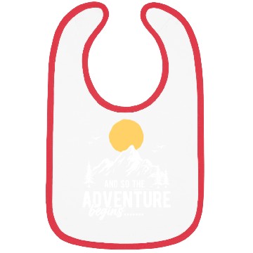Discover And So The Adventure Begins Bibs
