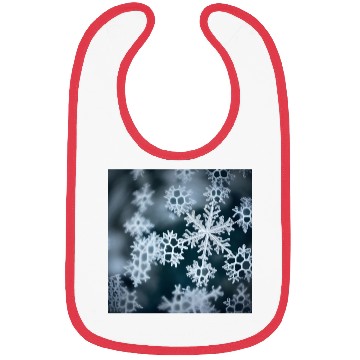 Discover Beautiful snowflake Bibs