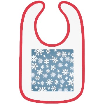 Discover Beautiful snowflake pattern Bibs